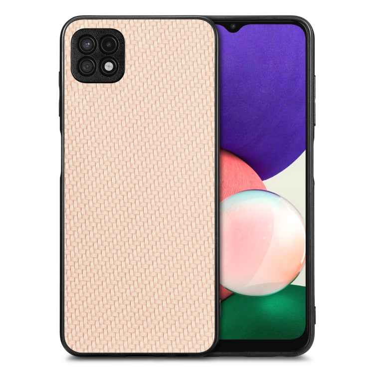 Carbon Fiber Texture Leather Back Cover Phone Case, For Samsung Galaxy A14 5G, For Samsung Galaxy A22 4G, For Samsung Galaxy A22 5G, For Samsung Galaxy A32 5G, For Samsung Galaxy A54 5G