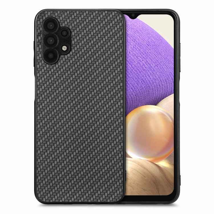 Carbon Fiber Texture Leather Back Cover Phone Case, For Samsung Galaxy A14 5G, For Samsung Galaxy A22 4G, For Samsung Galaxy A22 5G, For Samsung Galaxy A32 5G, For Samsung Galaxy A54 5G