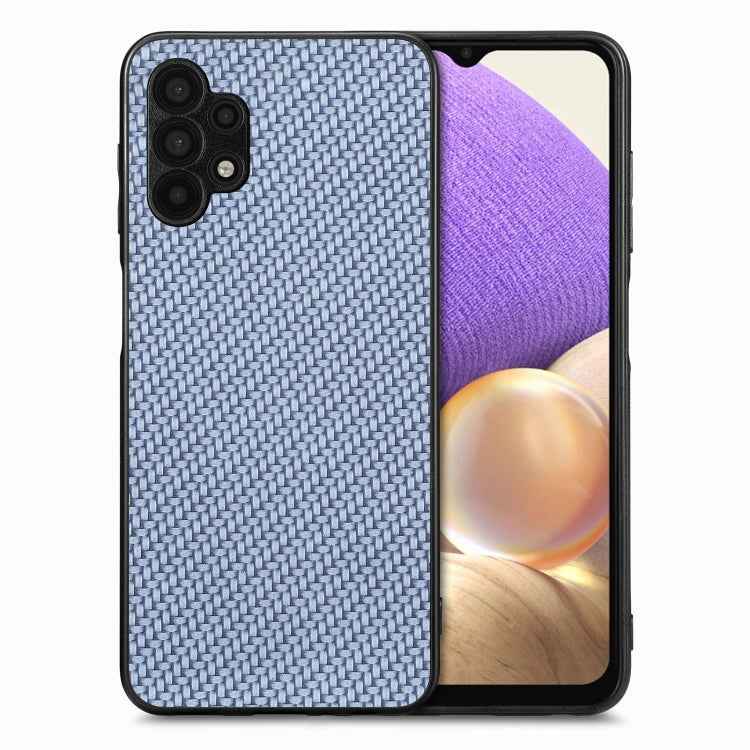 Carbon Fiber Texture Leather Back Cover Phone Case, For Samsung Galaxy A14 5G, For Samsung Galaxy A22 4G, For Samsung Galaxy A22 5G, For Samsung Galaxy A32 5G, For Samsung Galaxy A54 5G