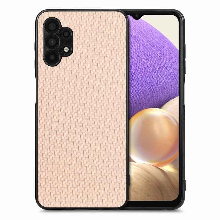 Carbon Fiber Texture Leather Back Cover Phone Case, For Samsung Galaxy A14 5G, For Samsung Galaxy A22 4G, For Samsung Galaxy A22 5G, For Samsung Galaxy A32 5G, For Samsung Galaxy A54 5G