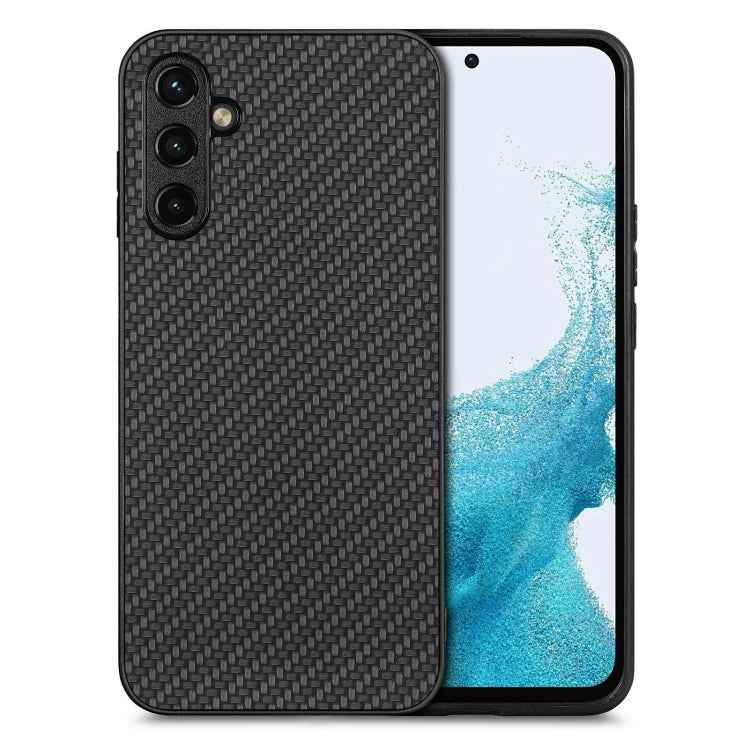 Carbon Fiber Texture Leather Back Cover Phone Case, For Samsung Galaxy A14 5G, For Samsung Galaxy A22 4G, For Samsung Galaxy A22 5G, For Samsung Galaxy A32 5G, For Samsung Galaxy A54 5G