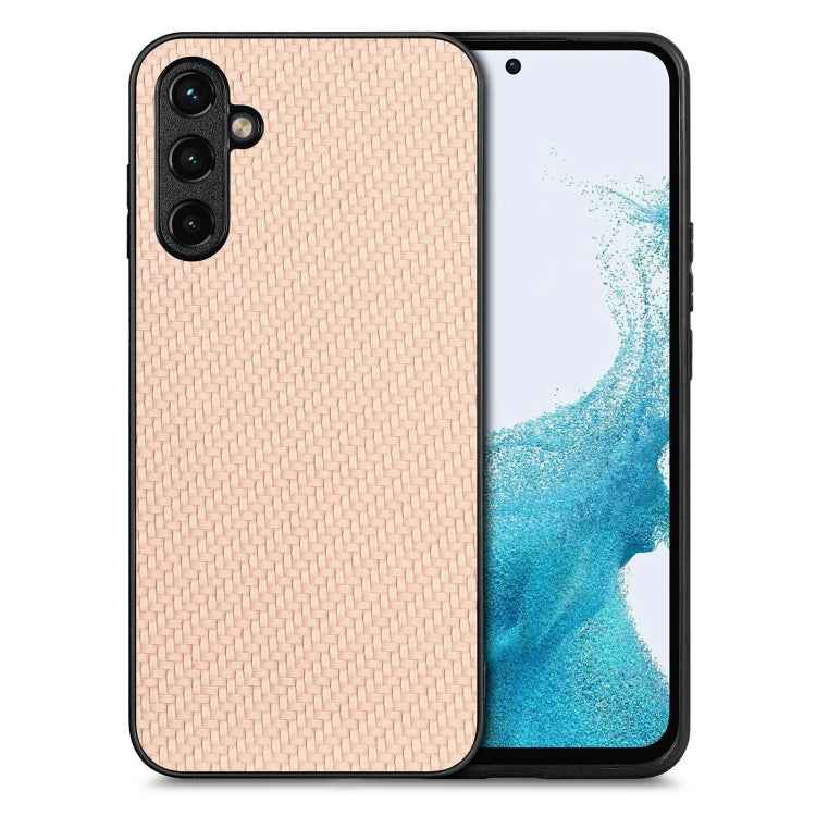 Carbon Fiber Texture Leather Back Cover Phone Case, For Samsung Galaxy A14 5G, For Samsung Galaxy A22 4G, For Samsung Galaxy A22 5G, For Samsung Galaxy A32 5G, For Samsung Galaxy A54 5G