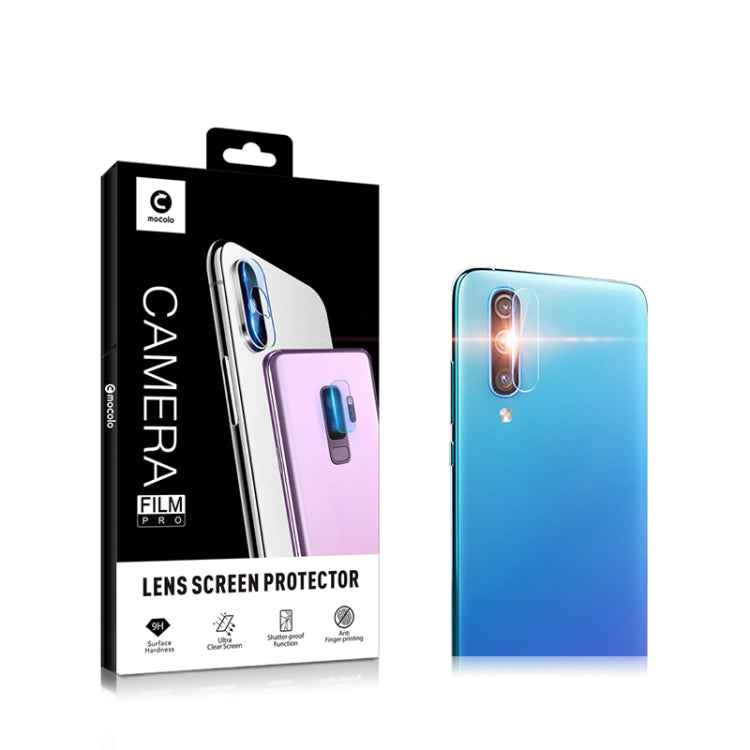mocolo 0.15mm 9H 2.5D Round Edge Rear Camera Lens Tempered Glass Film for Samsung A50