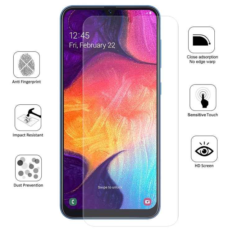 2 PCS ENKAY Hat-Prince 0.1mm 3D Full Screen Protector Explosion-proof Hydrogel Film for Samsung Galaxy A30 / A50