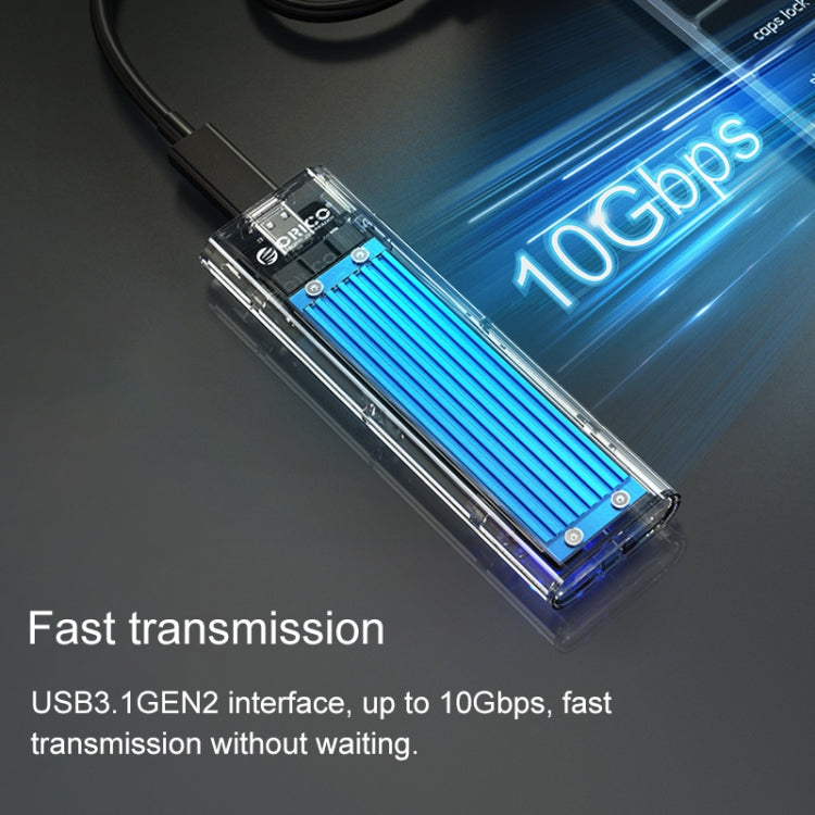ORICO TCM2M-C3 M.2 SSD Dual Protocol Hard Disk Case