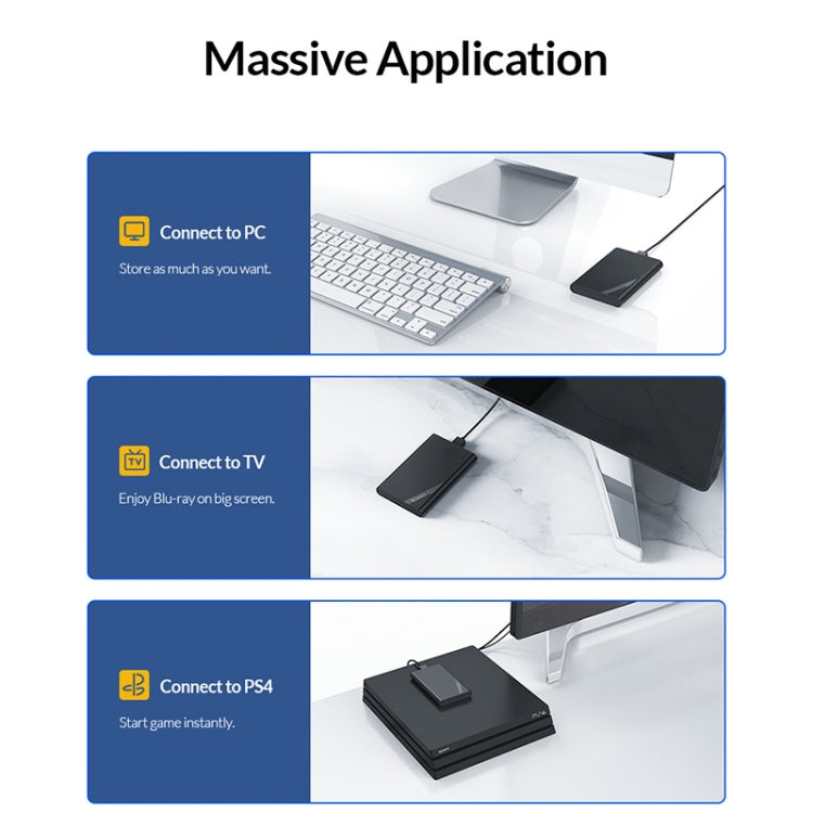 ORICO 2521U3 2.5-Inch Portable Hard Drive Enclosure