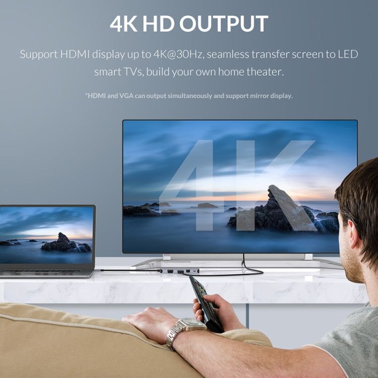 ORICO MC-U111P 11 in 1 Multifunction Docking Station, MC-U111P