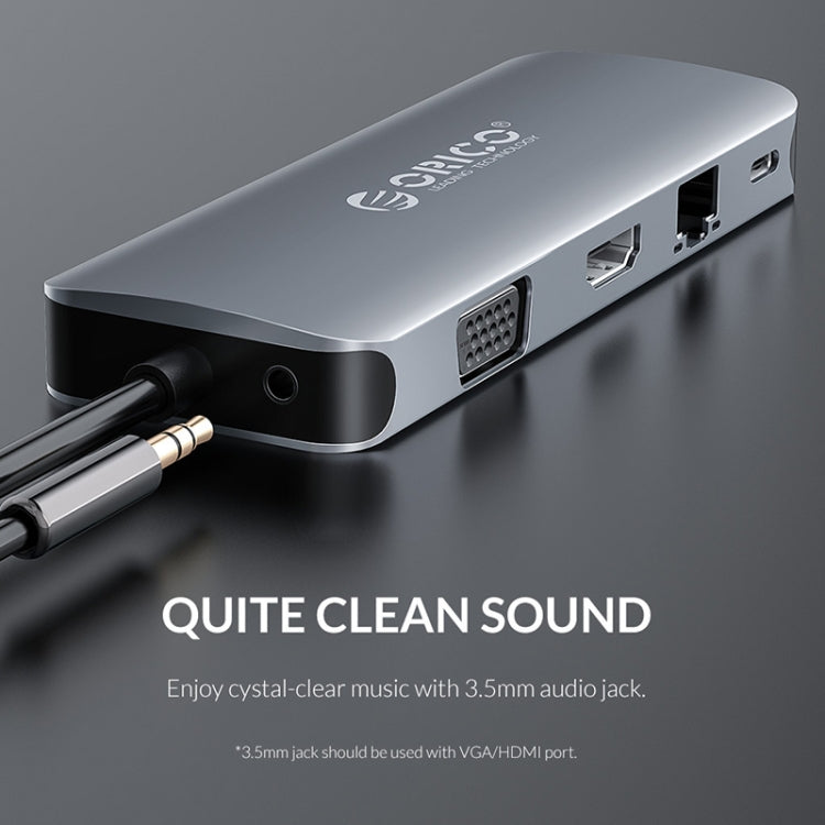 ORICO MC-U111P 11 in 1 Multifunction Docking Station, MC-U111P