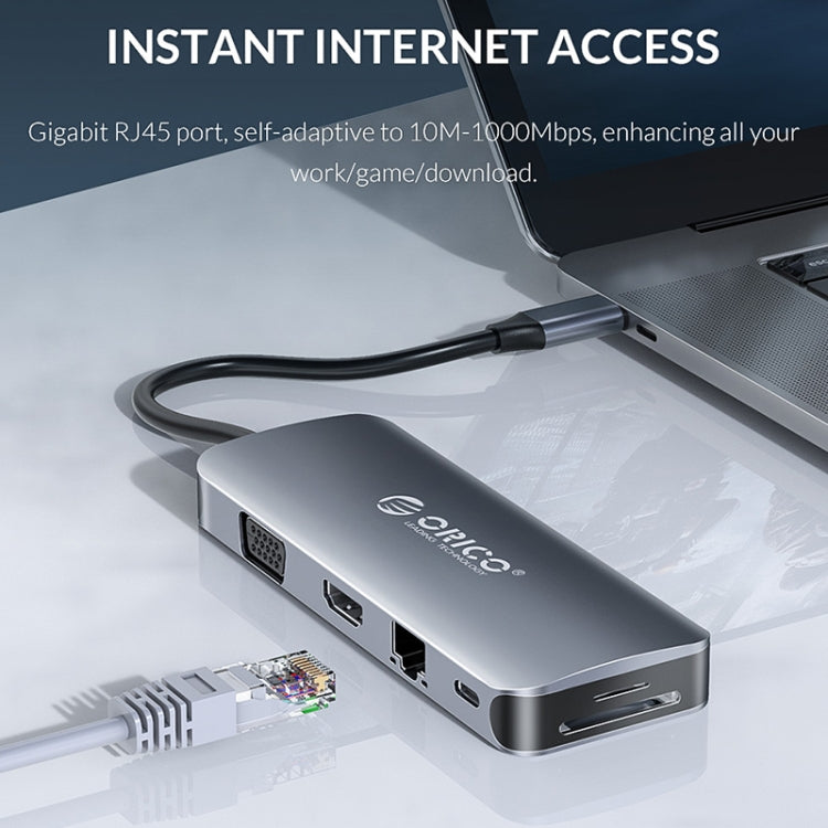 ORICO MC-U111P 11 in 1 Multifunction Docking Station, MC-U111P