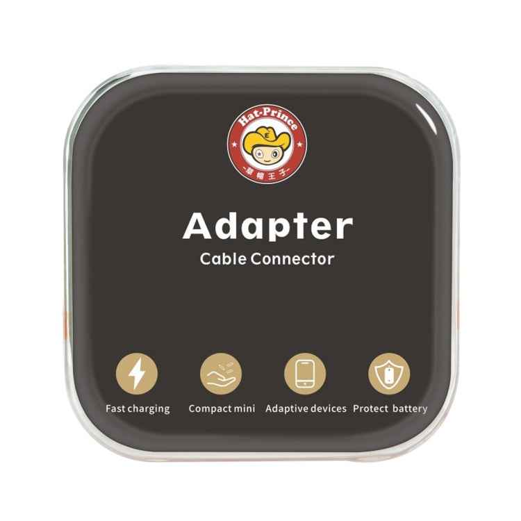 ENKAY ENK-AT103 8 Pin to 3.5mm Audio & 8 Pin Charging Interfaces Converter Zinc Alloy Adapter