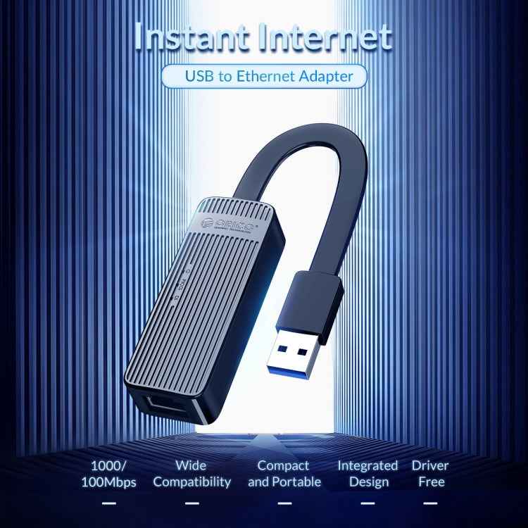 ORICO UTK-U2-BK USB to Ethernet Adapter (100 Mbit)