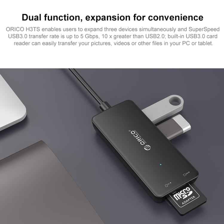 ORICO H3TS-U3 USB3.0 HUB with Card Reader