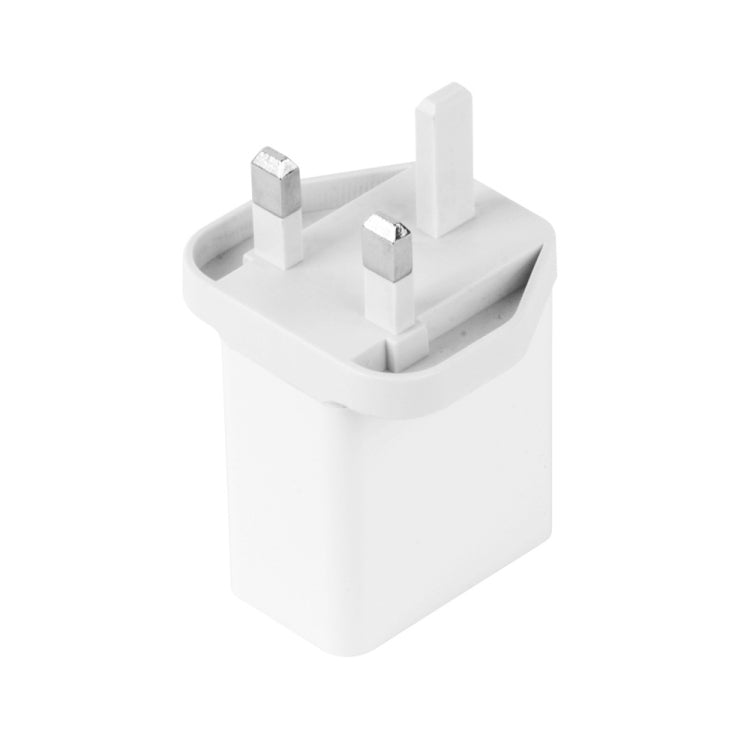 SDC-30W 2 in 1 USB to USB-C / Type-C Data Cable + 30W QC 3.0 USB + 2.4A Dual USB 2.0 Ports Mobile Phone Tablet PC Universal Quick Charger Travel Charger Set, UK Plug