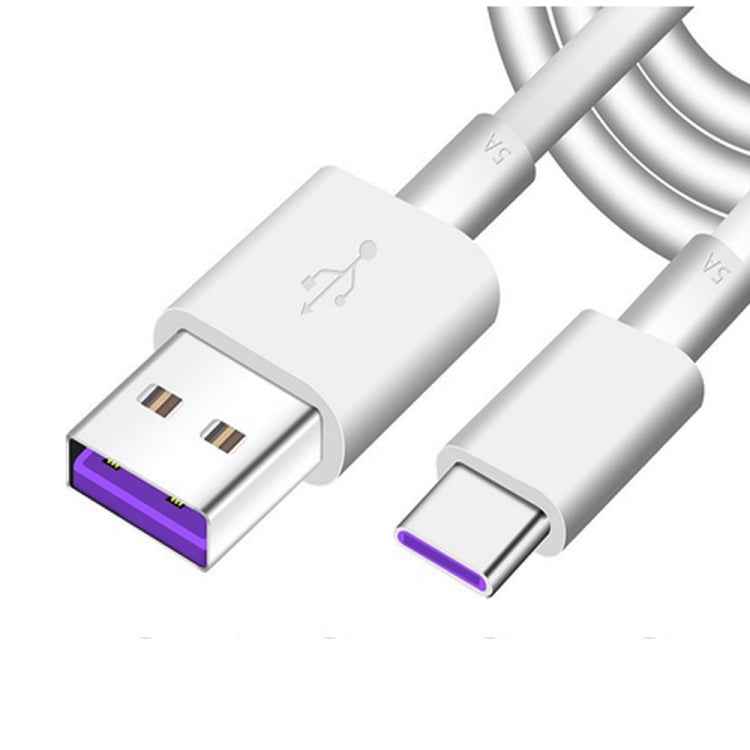 SDC-30W 2 in 1 USB to USB-C / Type-C Data Cable + 30W QC 3.0 USB + 2.4A Dual USB 2.0 Ports Mobile Phone Tablet PC Universal Quick Charger Travel Charger Set, UK Plug