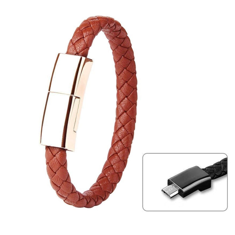 Câble de données USB vers micro USB XJ-26 2,4 A pour bracelet créatif, longueur du câble : 22,5 cm, Micro USB XJ-26, Micro USB 22,5 cm
