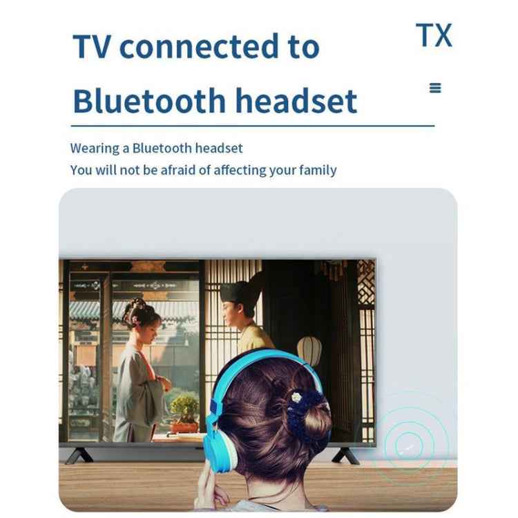 T2 2 in 1 OLED Color Screen Bluetooth 5.0 Wireless Receiver Transmitter