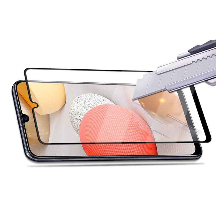 For Samsung Galaxy A42 5G mocolo 0.33mm 9H 2.5D Full Glue Tempered Glass Film