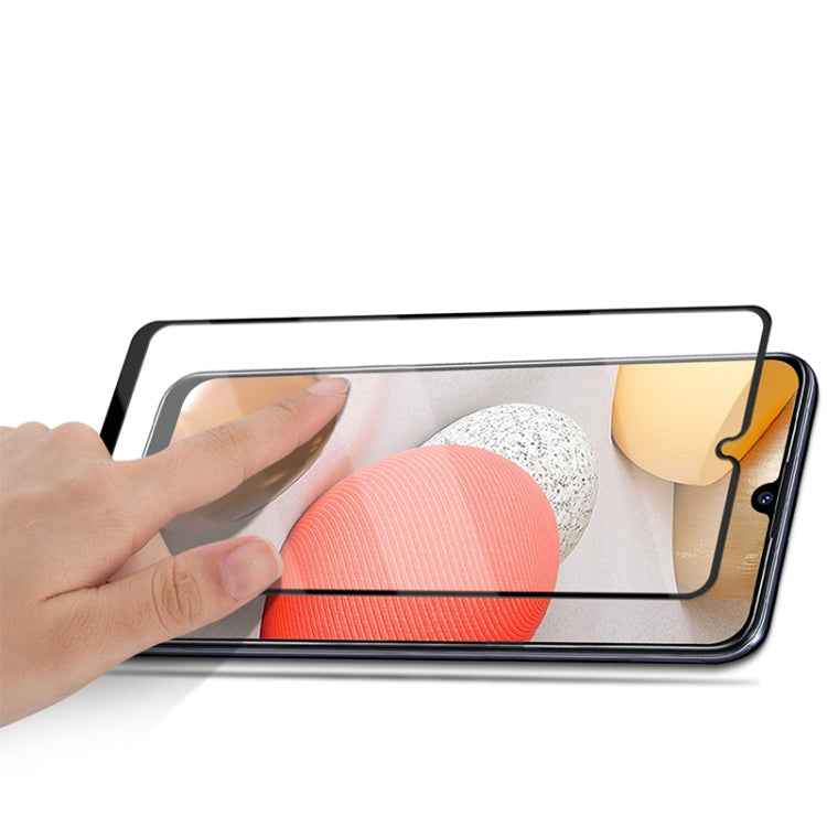 For Samsung Galaxy A42 5G mocolo 0.33mm 9H 2.5D Full Glue Tempered Glass Film