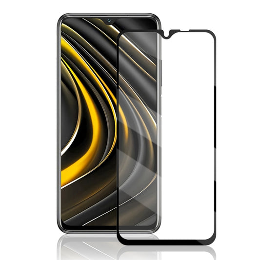 For Xiaomi Mi Poco M3 mocolo 0.33mm 9H 2.5D Full Glue Tempered Glass Film