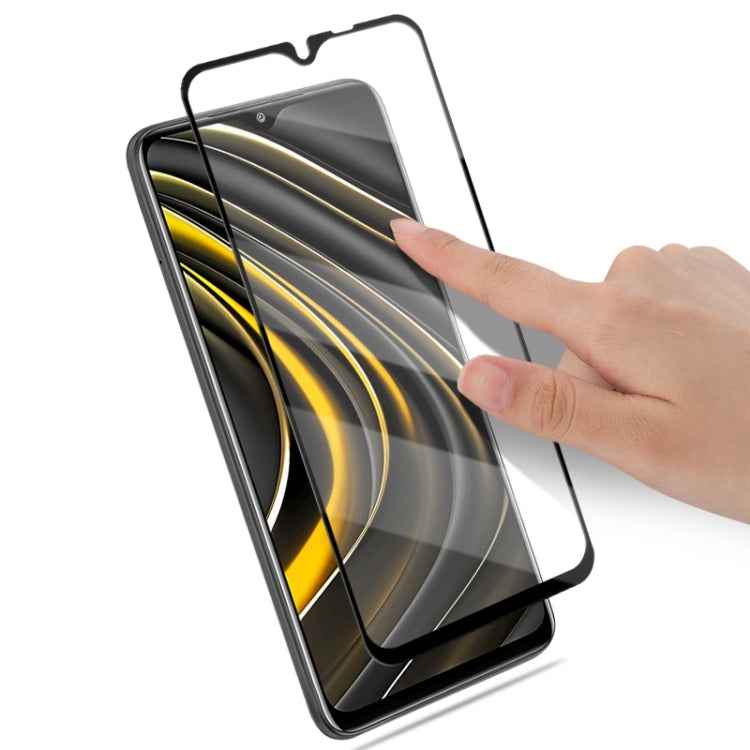 For Xiaomi Mi Poco M3 mocolo 0.33mm 9H 2.5D Full Glue Tempered Glass Film