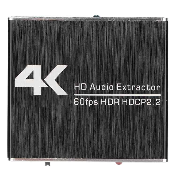 AY78V20 4K 60Hz HDMI 2.0 Audio Splitter 5.1 ARC HD-MI Audio Extractor HDCP 2.2 HDR10 Audio Converter 4K HD-MI Optical TOSLINK SPDIF