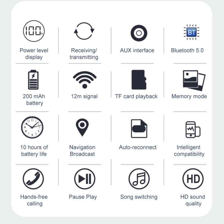 BR02 Bluetooth 5.0 Receive and transmit 2-in-1 PC TV Bluetooth audio adapter with battery display