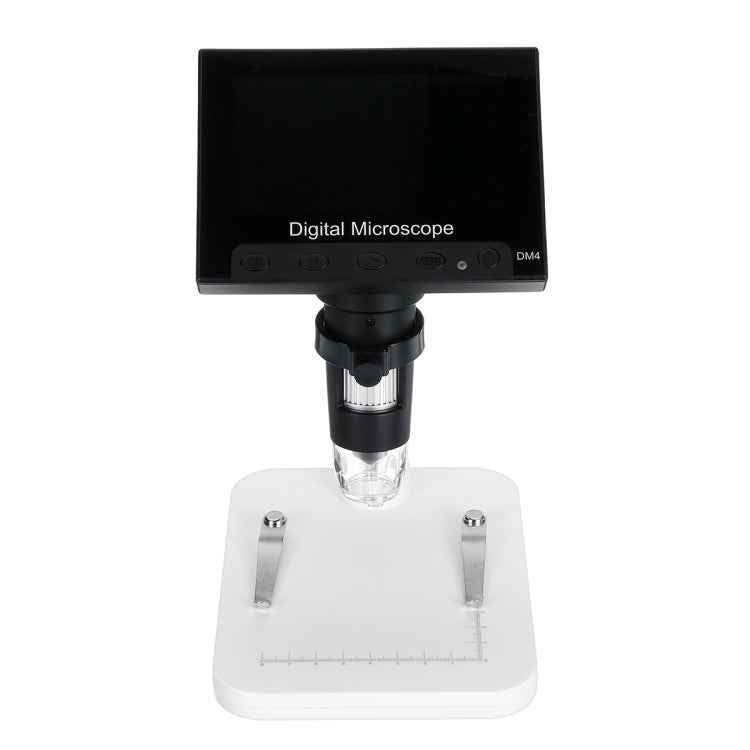 DM4 4.3 Inch LCD Digital Microscope Endoscope with Recording and Stand, HD, 720P, 1000X Zoom