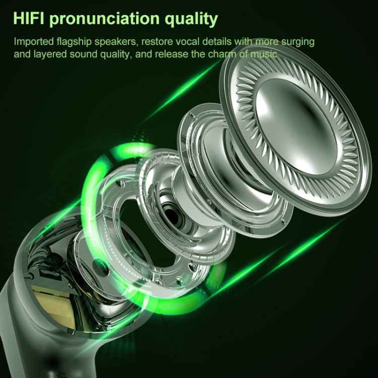 TWS-G11 Bluetooth 5.0 Low Latency TWS Stereo Gaming Earphone with Cool LED