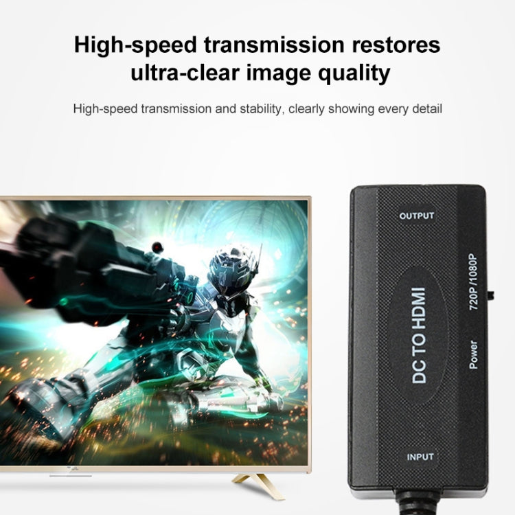 720P/1080P DC to HDMI Video Converter, DC to HDMI