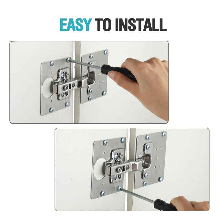 Hinge Repair Plate Cabinet Stainless Steel Hinge Repair Plate