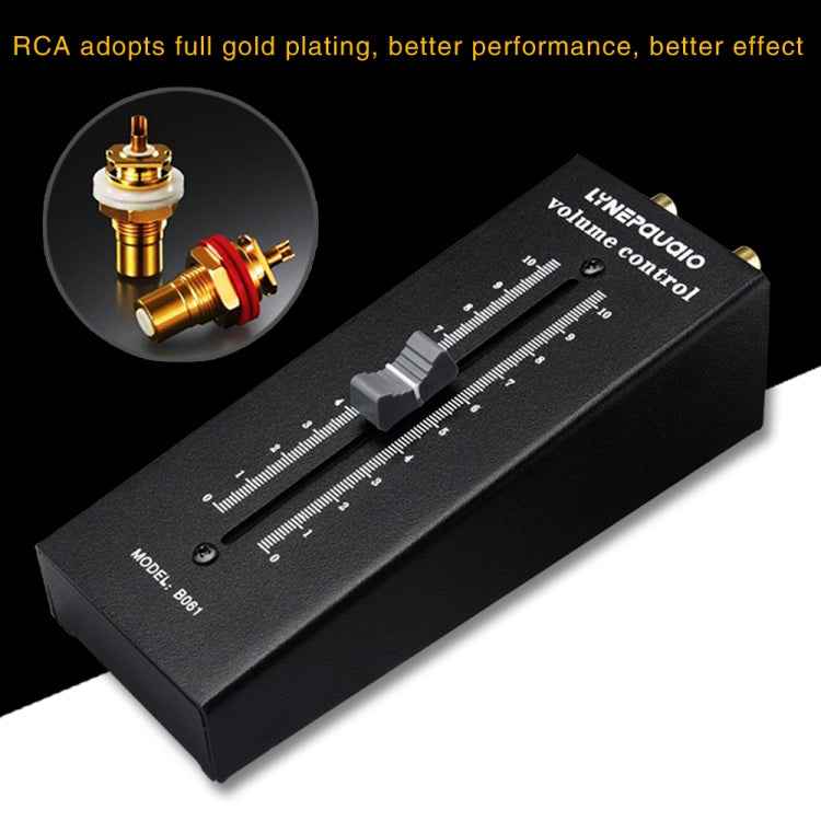 Passive Preamp Source Loudspeaker Box RCA No Power Volume Adjustment Controller