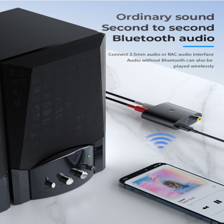 Receptor de audio Bluetooth 5.1 BT-B36, convertidor digital a analógico coaxial de fibra para TV
