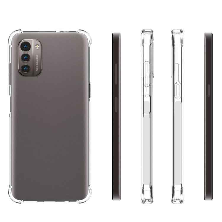 For Nokia G21 / G11 JSM Transparent TPU Airbag Shockproof Antiskid Phone Case