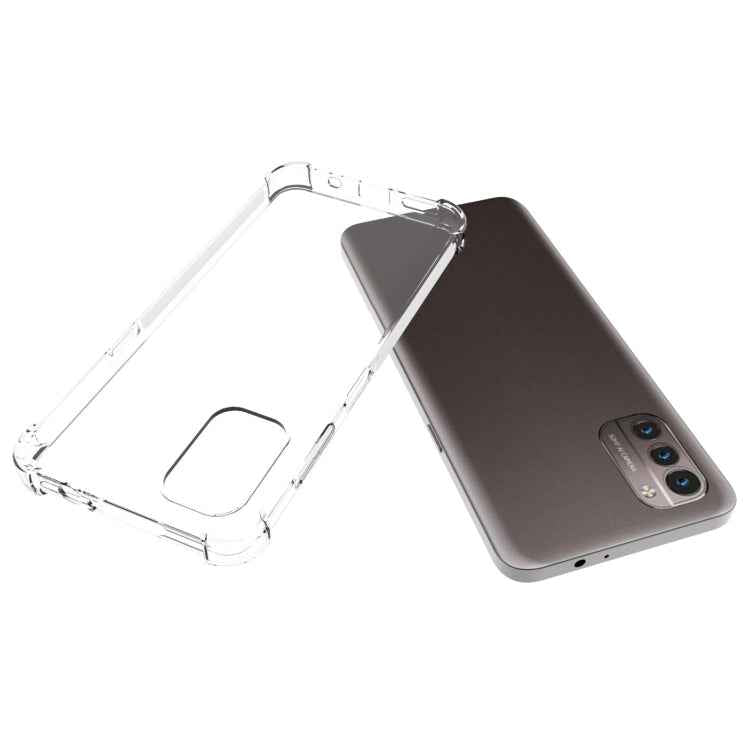 For Nokia G21 / G11 JSM Transparent TPU Airbag Shockproof Antiskid Phone Case