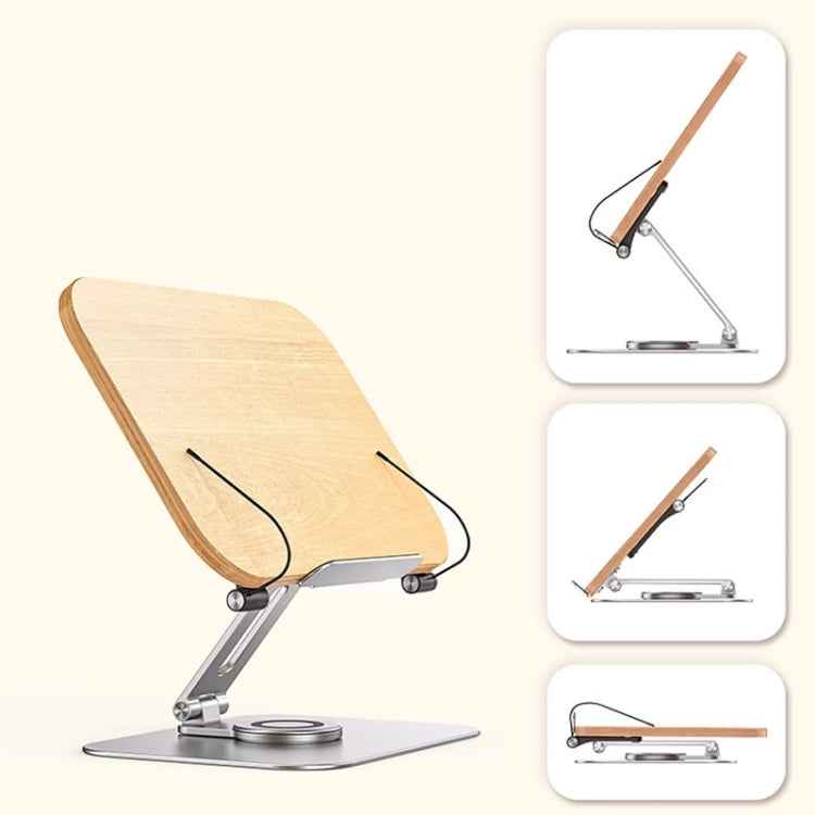 Boneruy R02 360 Degree Rotating Laptop Stand Read Book Holder, R02