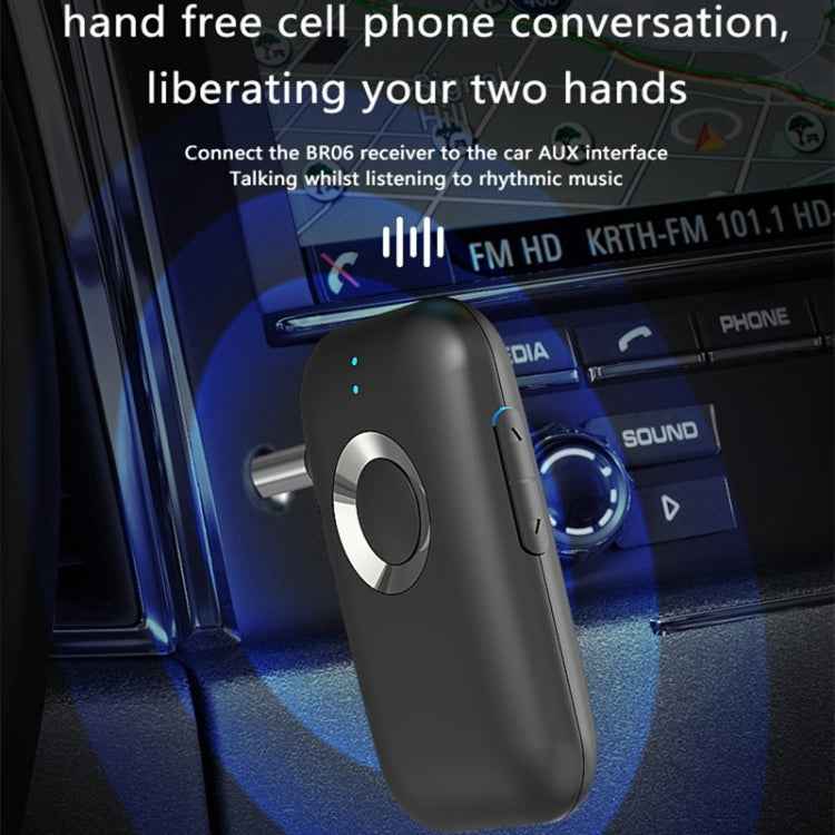 BR06 Bluetooth 5.0 Receiver Speaker Amplifier Car Hands-free