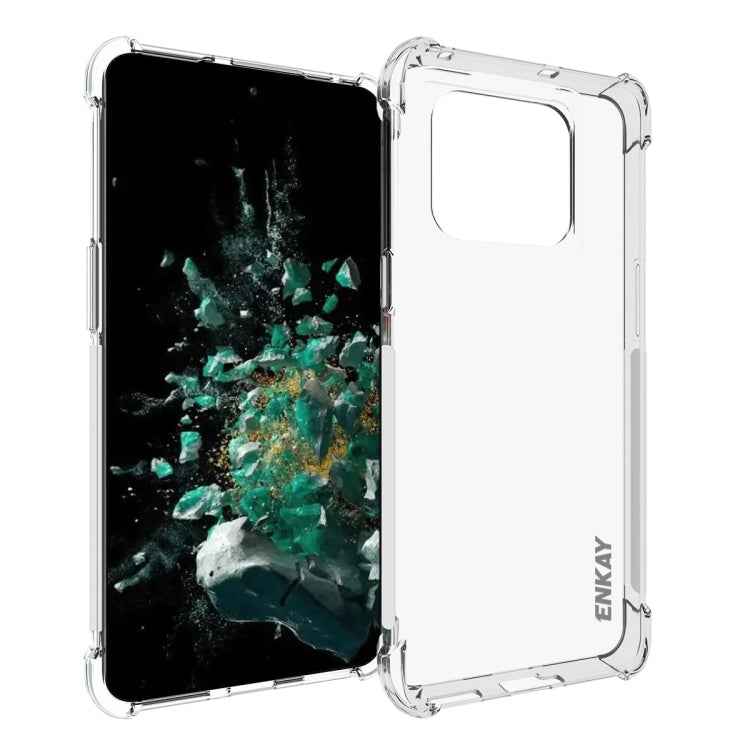 For OnePlus 10T 5G / Ace Pro ENKAY Clear TPU Shockproof Phone Case