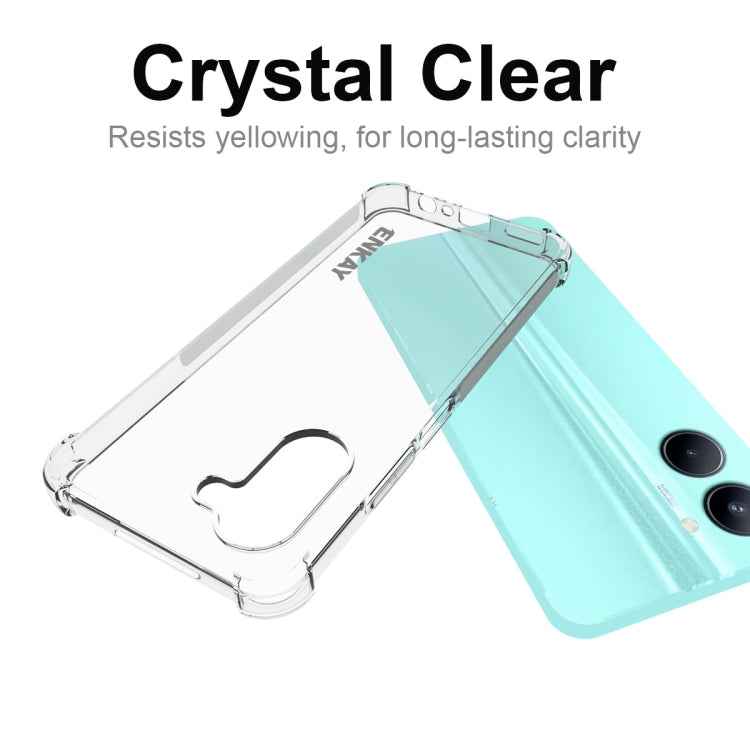 For Realme C33 4G ENKAY Clear TPU Shockproof Phone Case