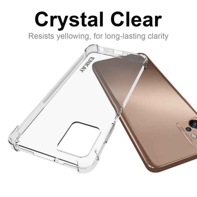 For Motorola Moto G32 ENKAY Clear TPU Shockproof Phone Case