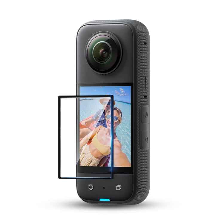 For Insta360 X3 STARTRC 2pcs Transparent HD Curved Protective Film