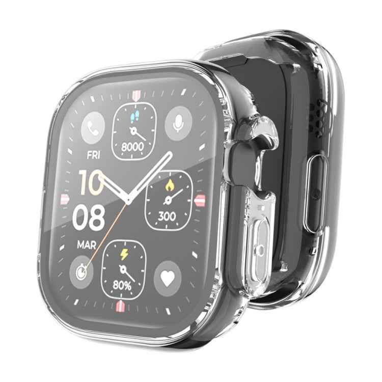 For Apple Watch Ultra / Ultra 2 49mm ENKAY Full Coverage Transparent Soft TPU Case with Screen Film
