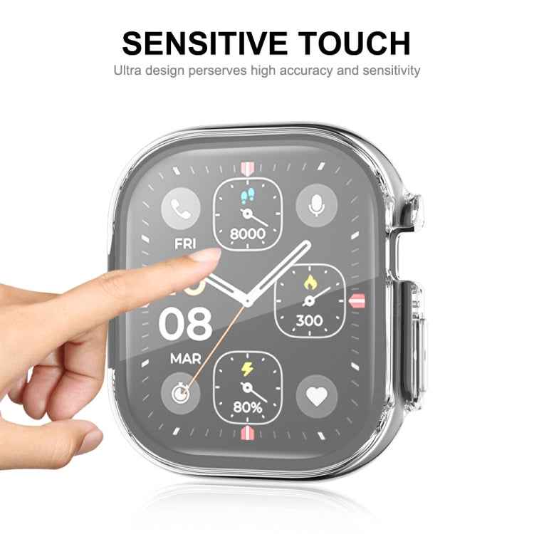 For Apple Watch Ultra / Ultra 2 49mm ENKAY Full Coverage Transparent Soft TPU Case with Screen Film