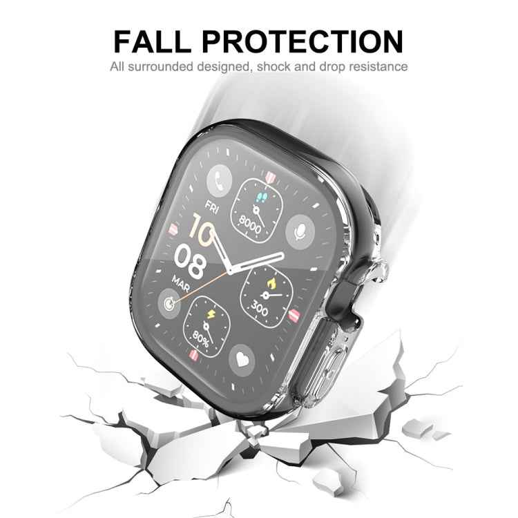 For Apple Watch Ultra / Ultra 2 49mm ENKAY Full Coverage Transparent Soft TPU Case with Screen Film