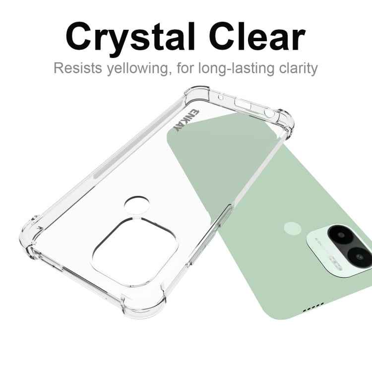 For Xiaomi Redmi A1+ ENKAY Transparent TPU Shockproof Phone Case