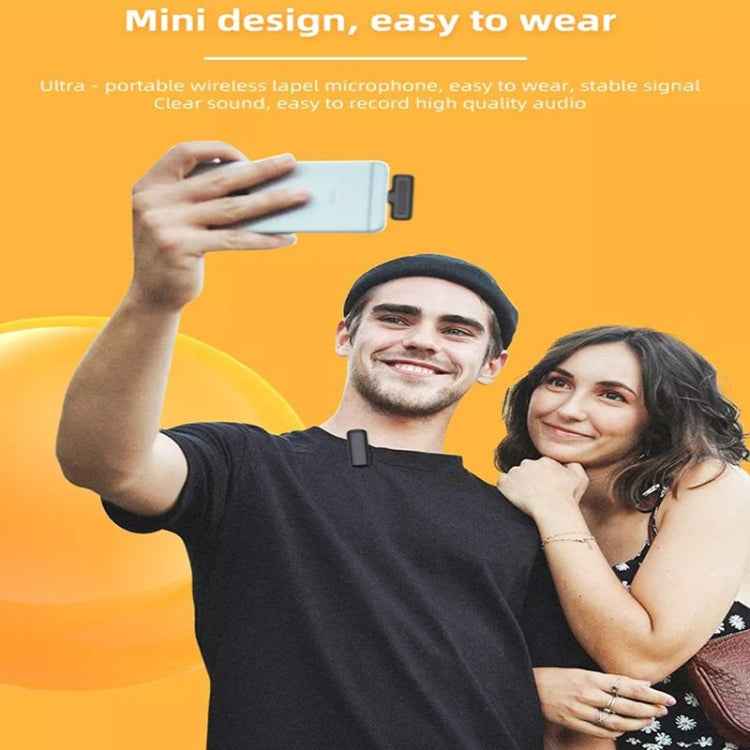 2 Pack Wireless Lavalier Microphones with Charging Case