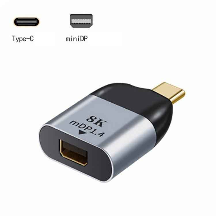 8K 60Hz Type-C to Mini Display Port Adapter for Tablet Phone Laptop