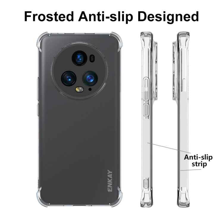For Honor Magic 5 Pro ENKAY Hat-Prince Clear TPU Shockproof Phone Case