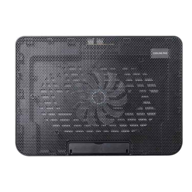 N99F1 Slim Silent Fan Laptop Desktop Cooling Pad with Adjustable Stand