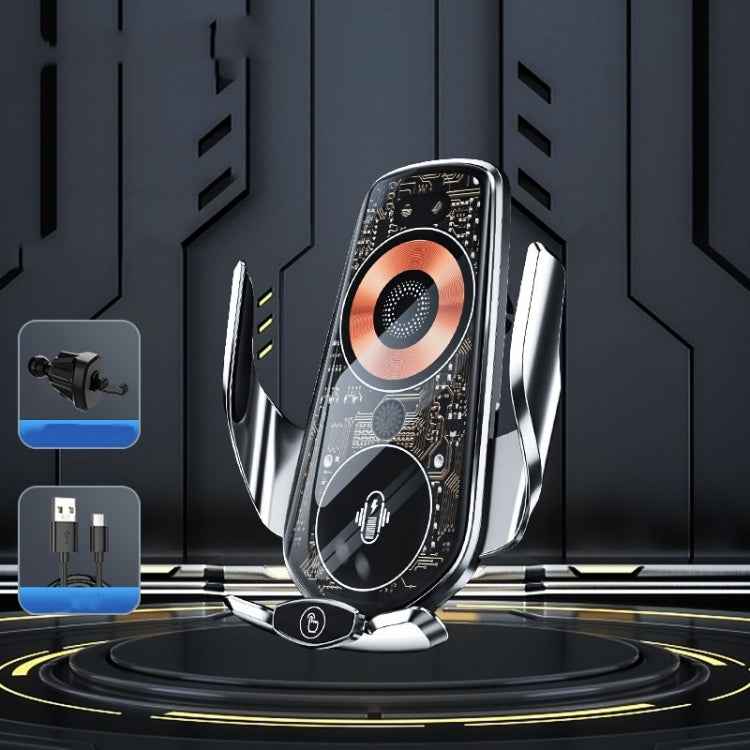 Q7 Magnetic Wireless Fast Charging Car Mobile Phone Charger Bracket