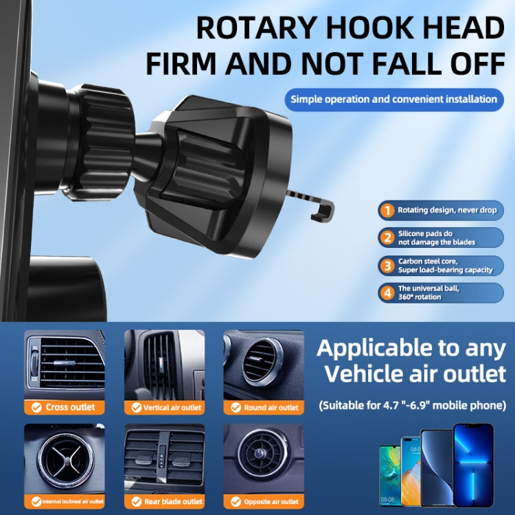 Q7 Magnetic Wireless Fast Charging Car Mobile Phone Charger Bracket